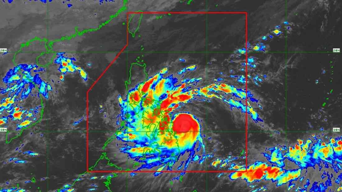 ‘Tino’ slightly intensifies as it moves towards Eastern Visayas – PAGASA