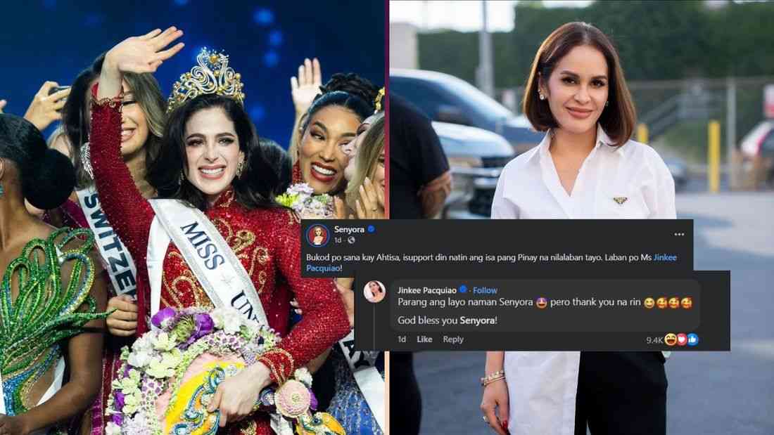 Jinkee Pacquiao shares humor as Miss Universe Mexico comparison goes viral