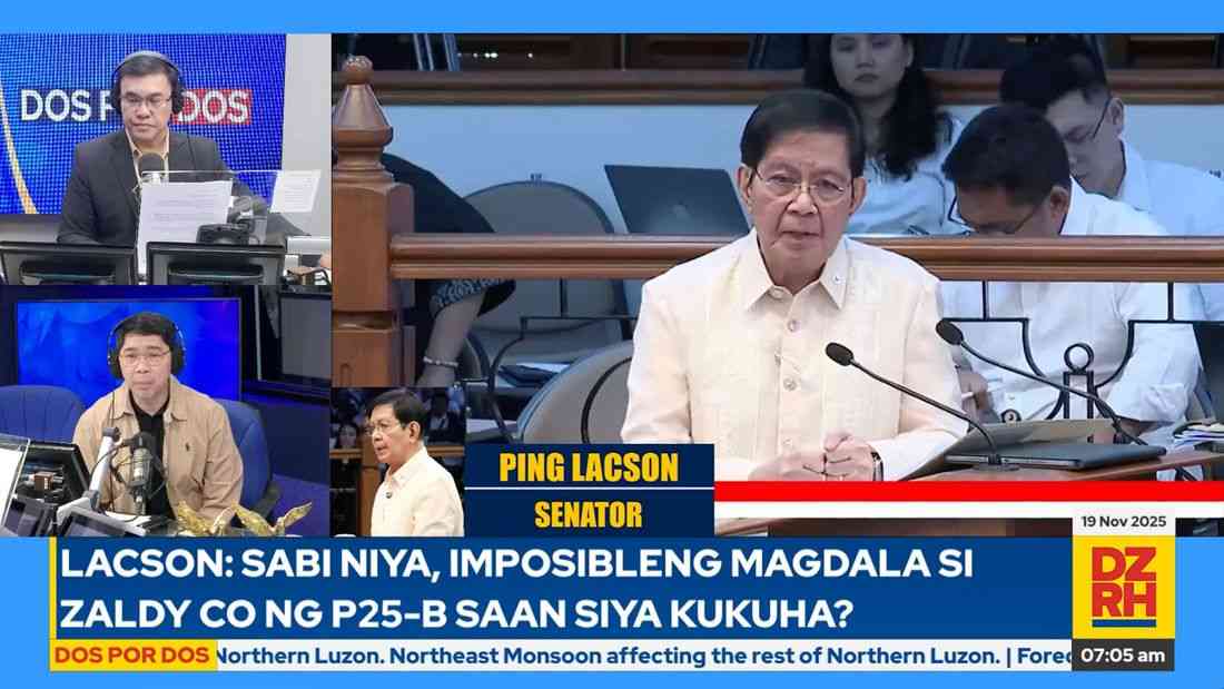 Lacson confirms ₱100-billion Bicam insertions; denies alleged PBBM commission