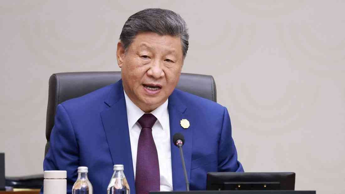 China's Xi pushes for global AI body at APEC in counter to US