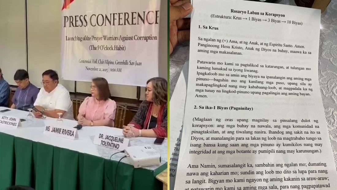 Catholic group launch ‘9 AM Habit’ prayer campaign for accountability amid flood scandal