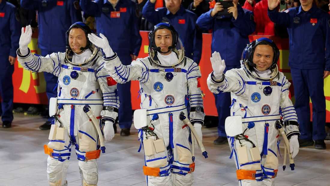 China sends its youngest astronaut to 'Heavenly Palace' space station