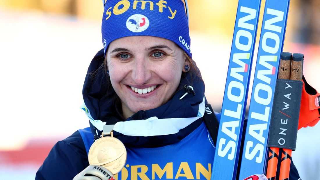 Olympics-French biathlete Simon handed six-month ban, still eligible for Winter Olympics