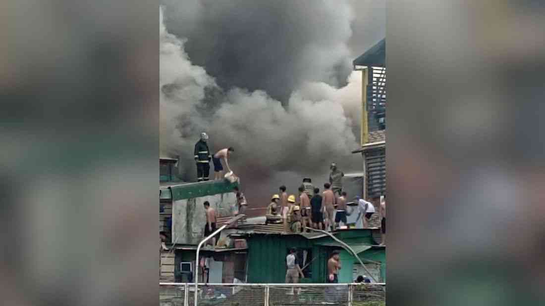 Fire escalates in Brgy. 93, Tondo