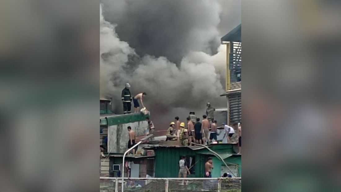 Fire escalates in Brgy. 93, Tondo
