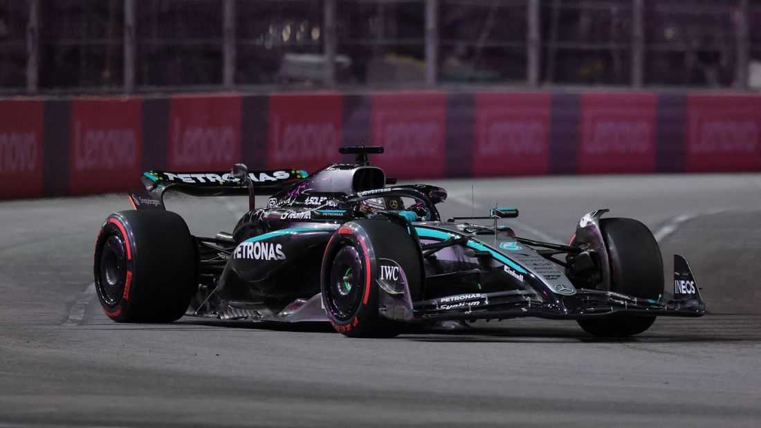 Russell fastest in final Las Vegas GP practice
