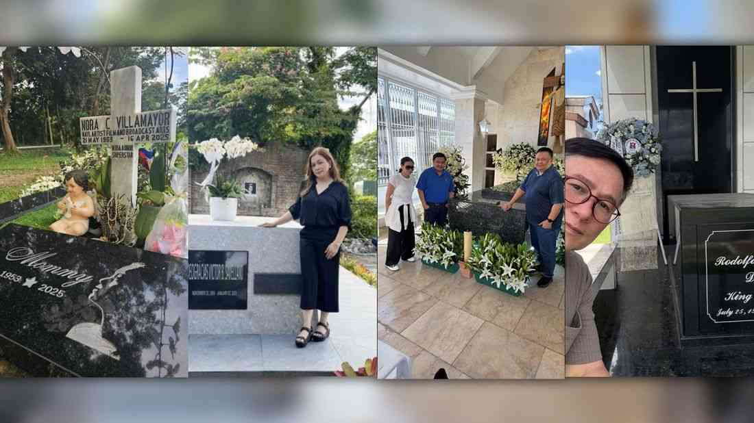 Celebrities honor memories of their loved ones this Undas 2025