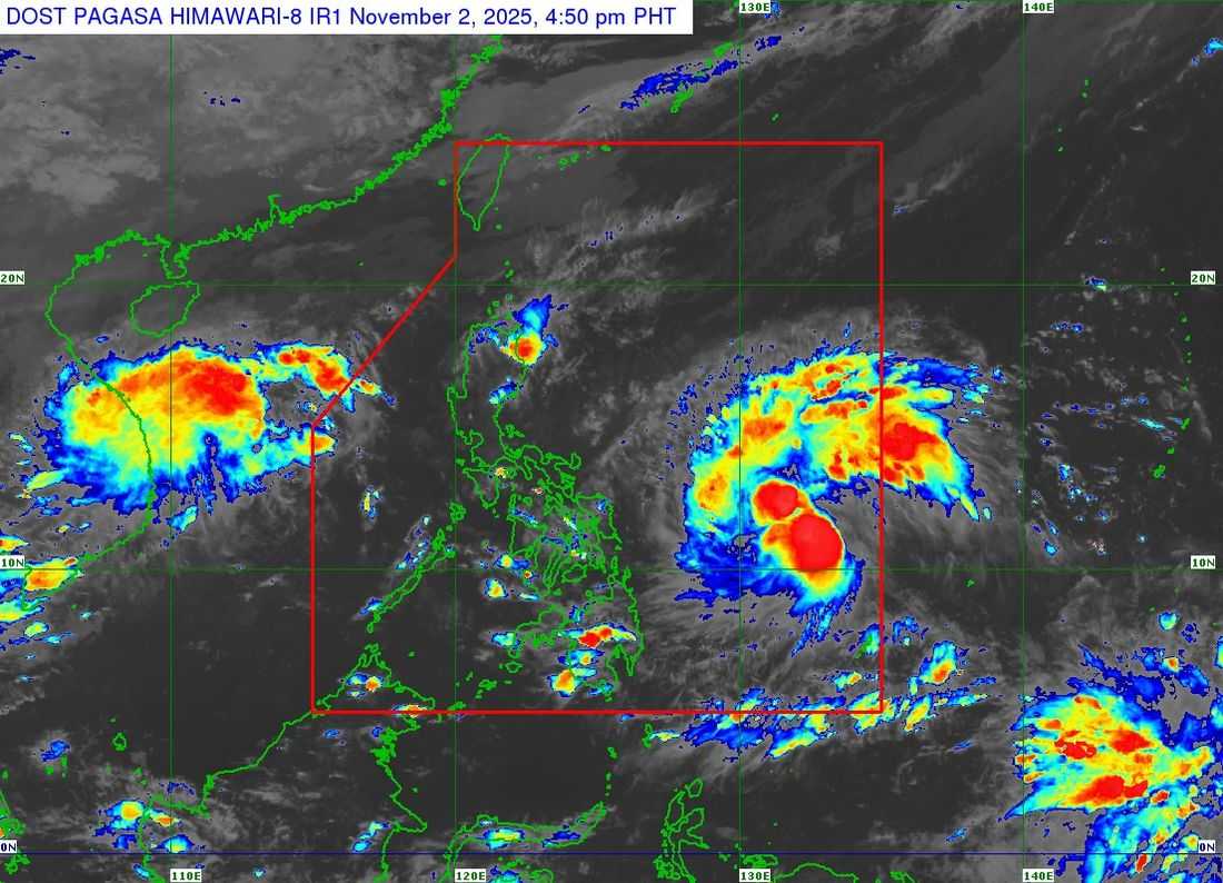 #TinoPH intensifies into severe tropical storm