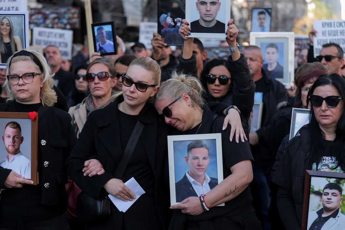 Thousands protest in Skopje ahead of trial over deadly night club fire