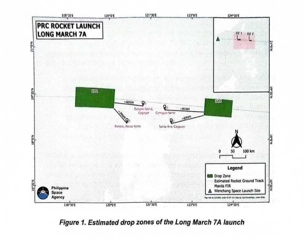 PCG warns of possible rocket debris in Ilocos Norte, Cagayan waters