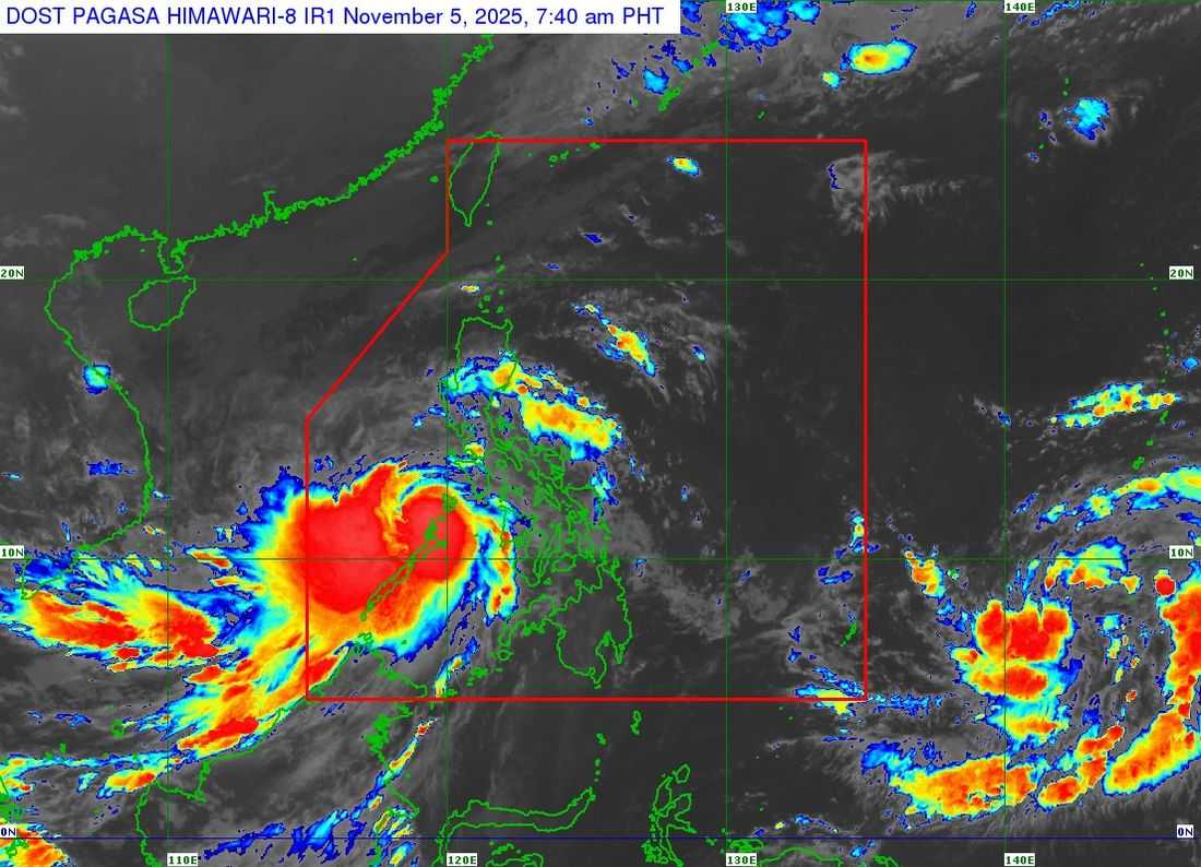 Typhoon ‘Tino’ speeds up; Signal No. 4 still hoisted over Calamian Islands, parts of Palawan