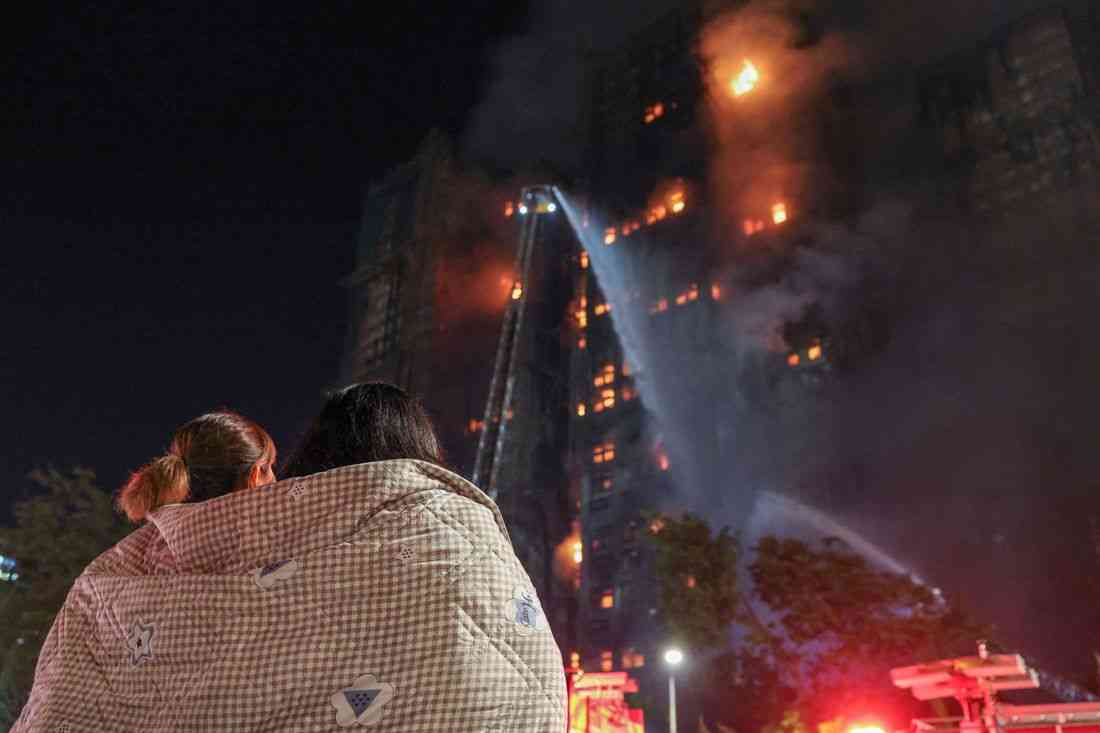 Hong Kong buildings blaze kills 36, nearly 300 missing