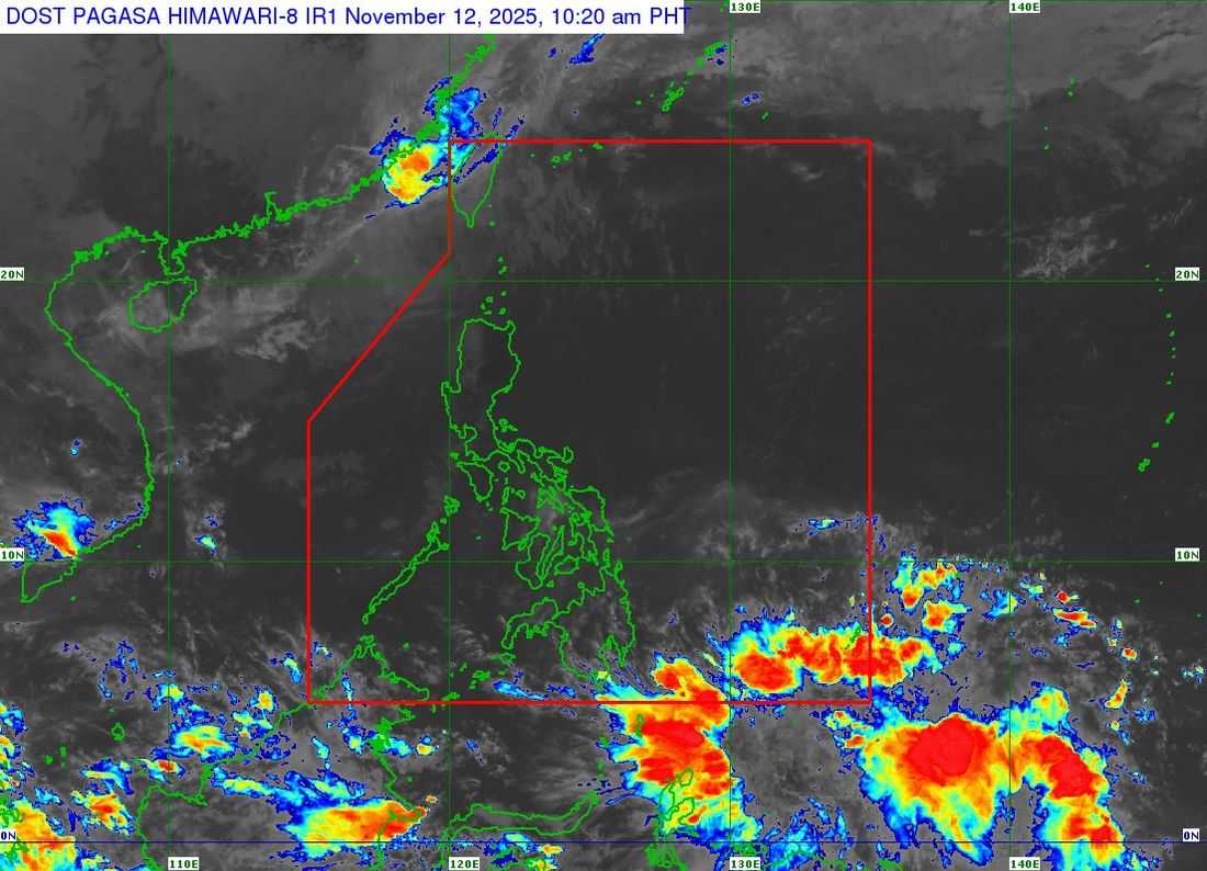 #UwanPH continues to weaken as it heads for Taiwan