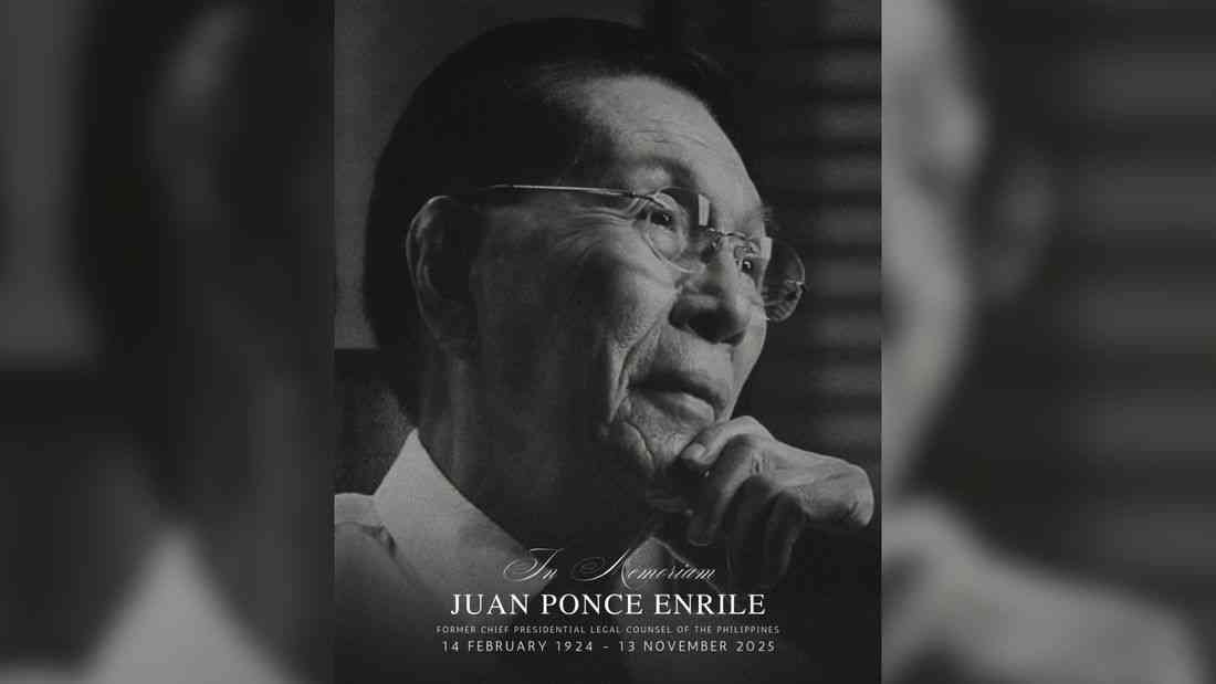 Juan Ponce Enrile passes away at 101
