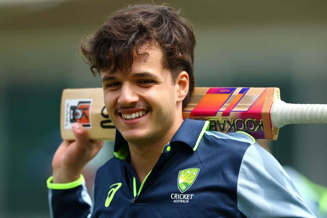 Dropped Konstas to face England in tour match