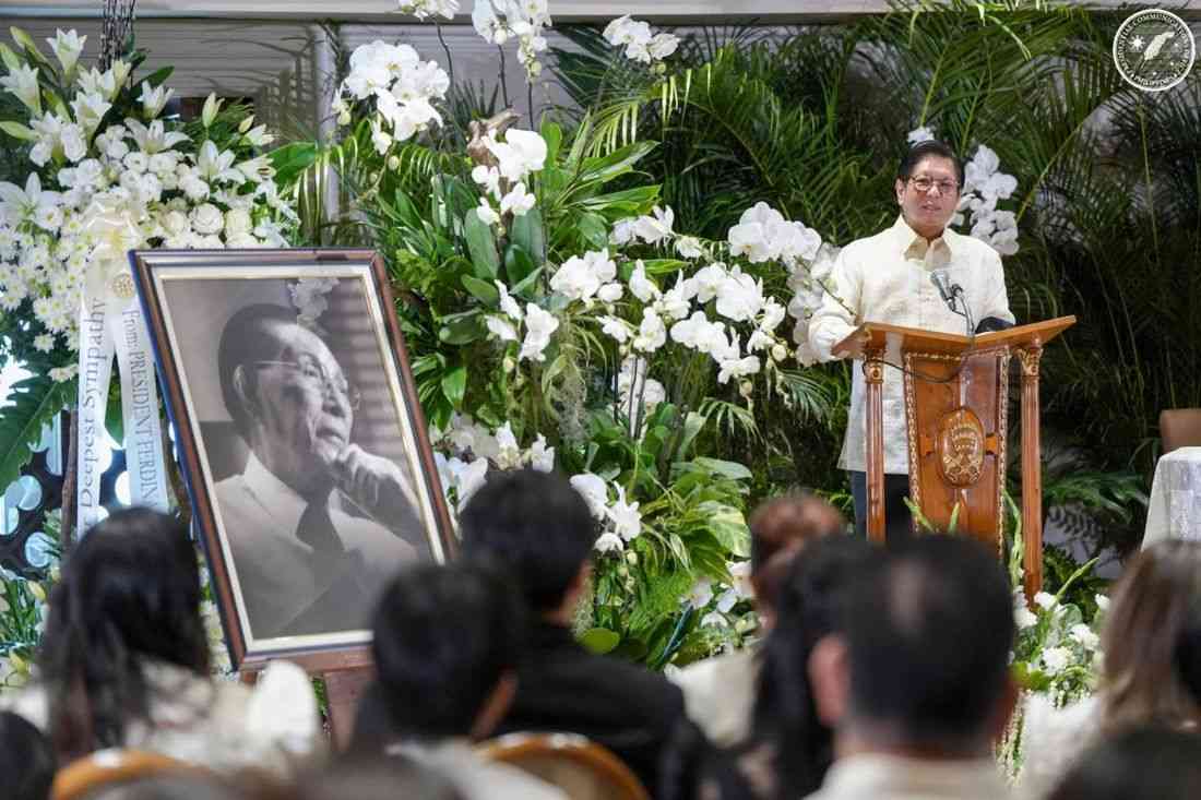 Enrile devoted his entire being to serving the Filipino people — Marcos