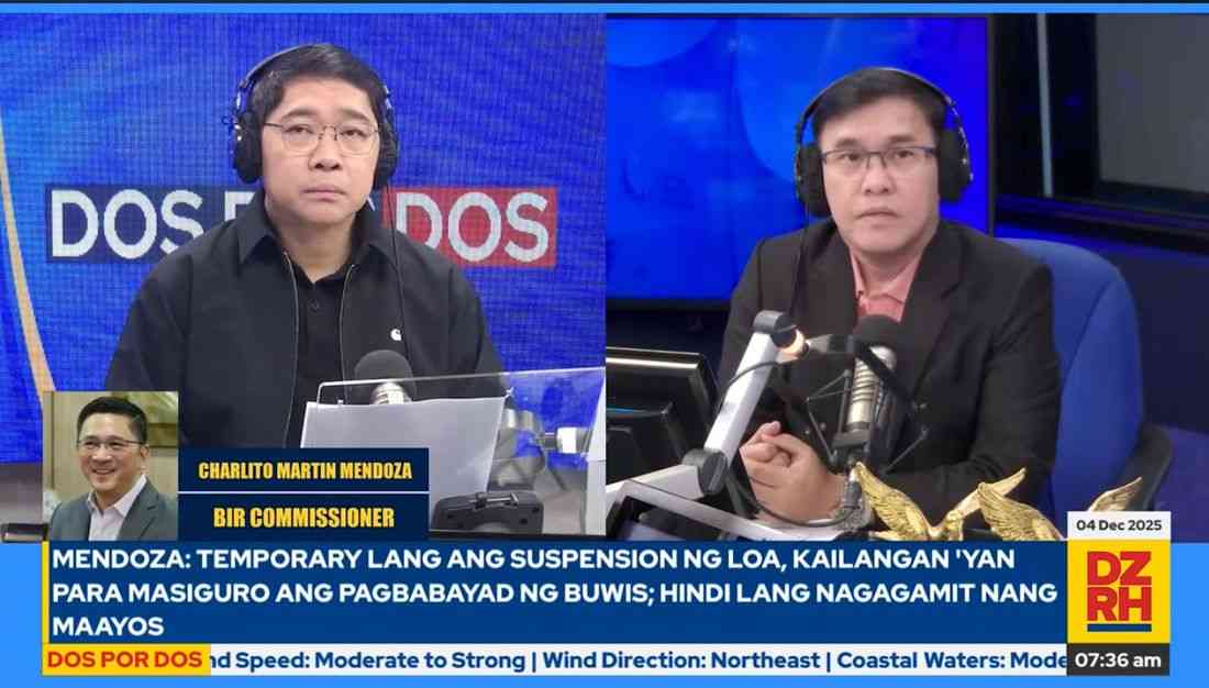 BIR chief vows crackdown on corrupt staff using LOA for extortion