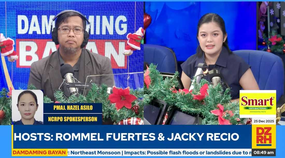 Metro Manila 'generally peaceful' this Christmas — NCRPO