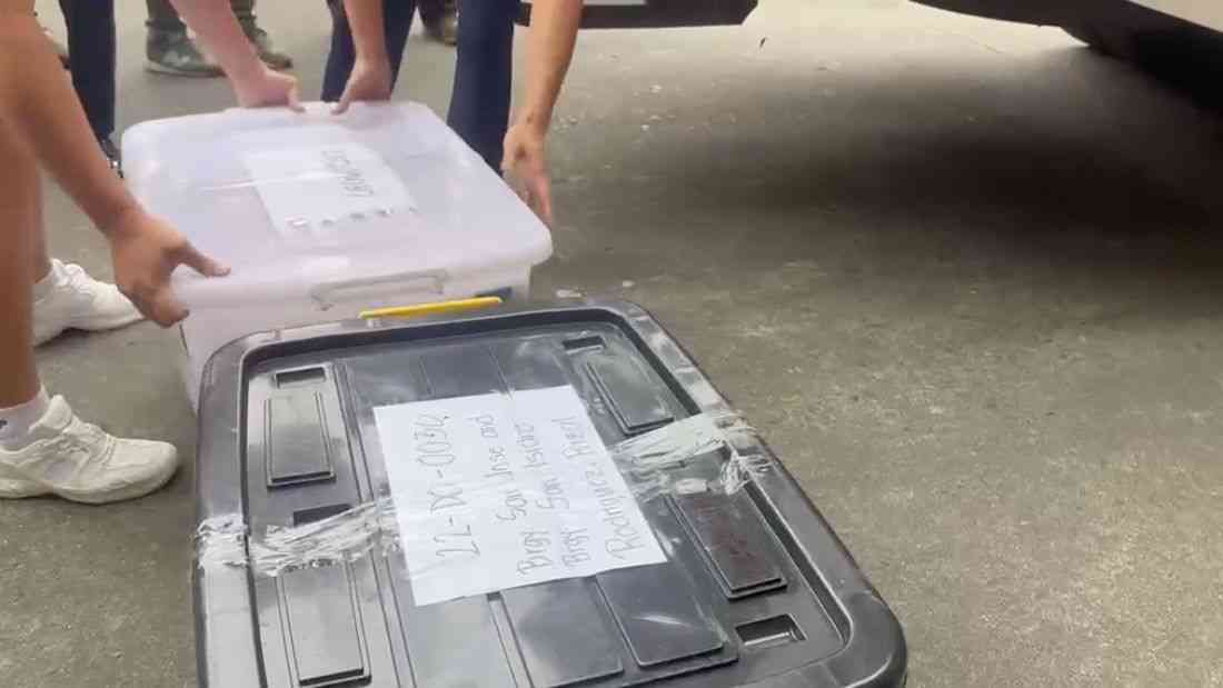 PNP turns over 50 boxes of flood control project documents to ICI