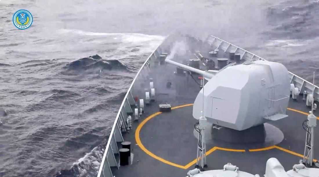 China launches live-firing drills around Taiwan in its biggest war games to date