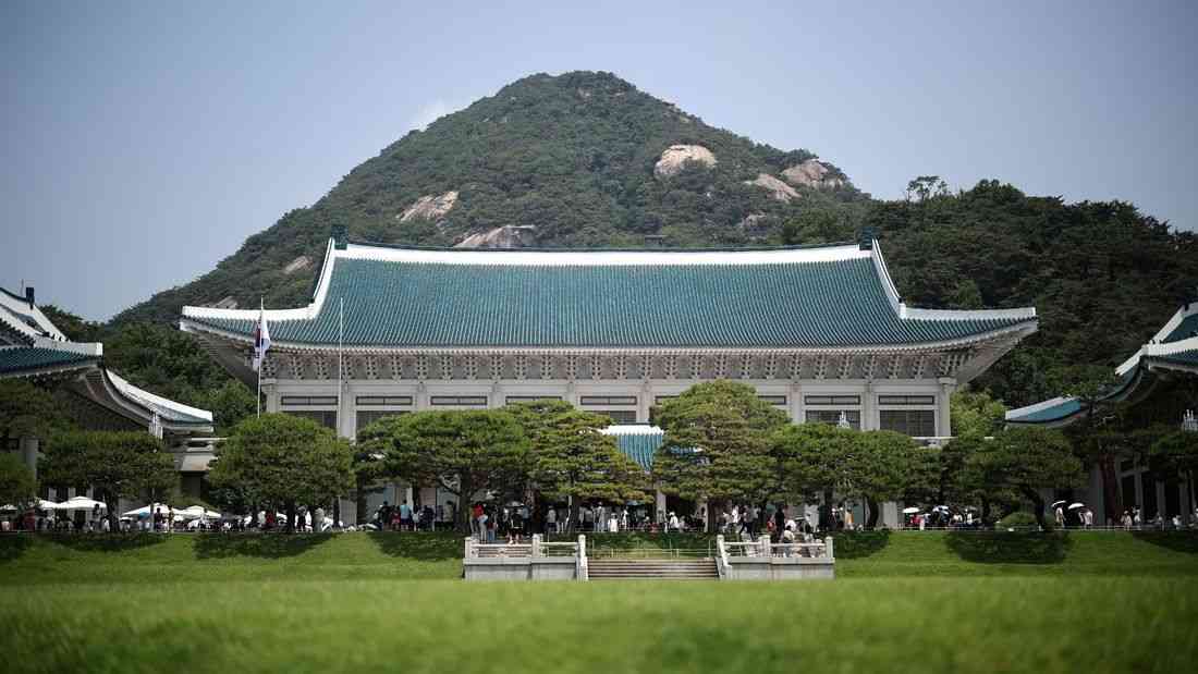 South Korea's presidential office moving back to traditional Blue House