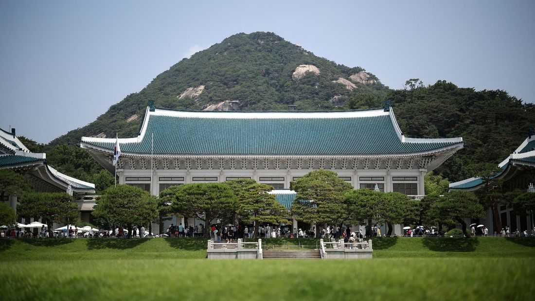 South Korea's presidential office moving back to traditional Blue House