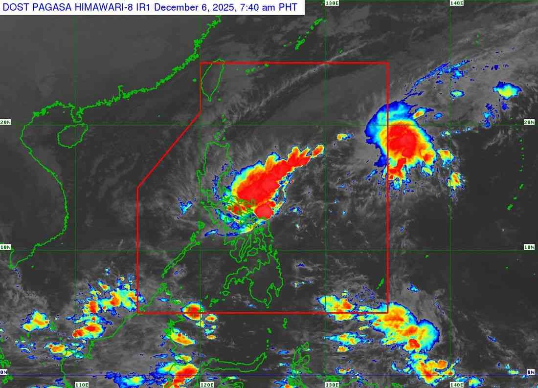 TD Wilma slightly accelerates as it moves toward Eastern Samar – PAGASA