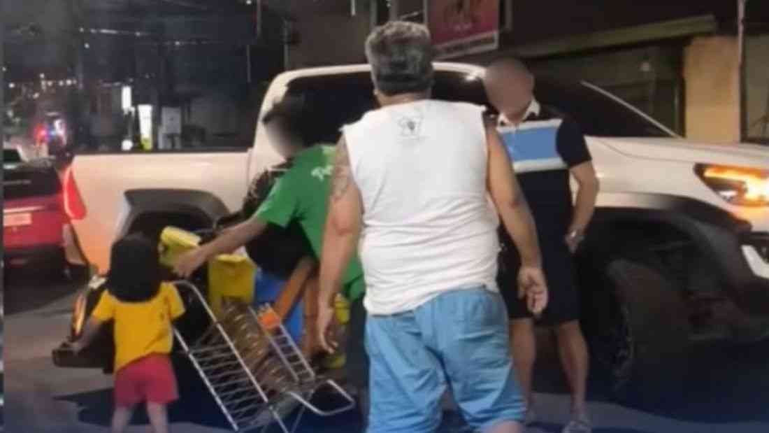 LTO summons hilux driver for hitting man with toddler on street