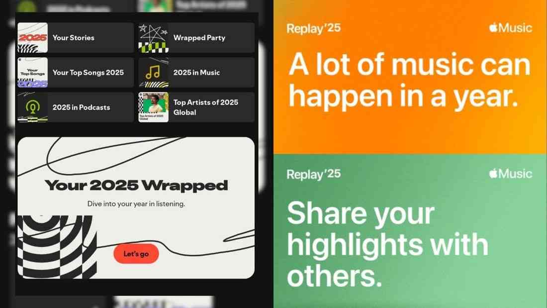 What 2025 Sounded Like: Spotify Wrapped and Apple Music release annual playlist recaps