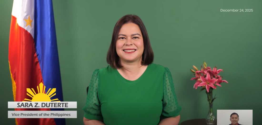 VP Sara Duterte calls for compassion, unity this Christmas