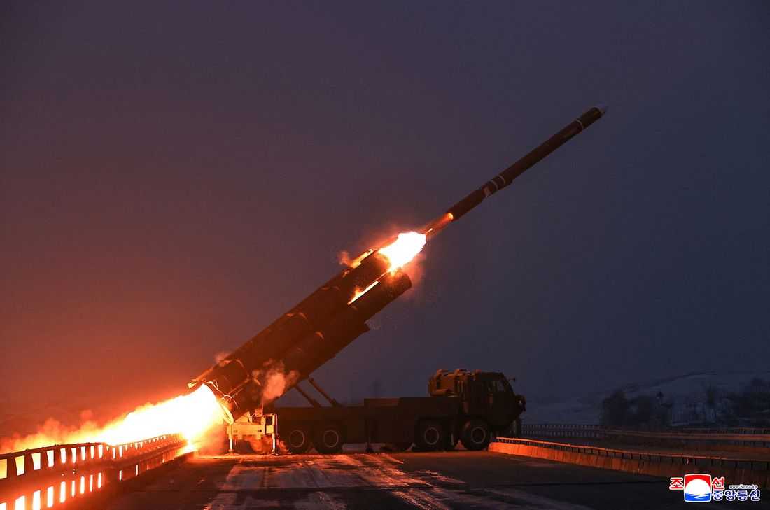 North Korea's Kim Jong Un oversees cruise missile launches