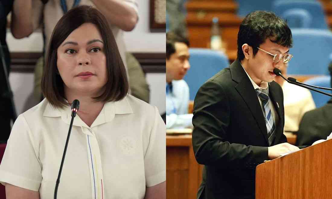 Barzaga's suspension an attempt to silence critics — VP Sara