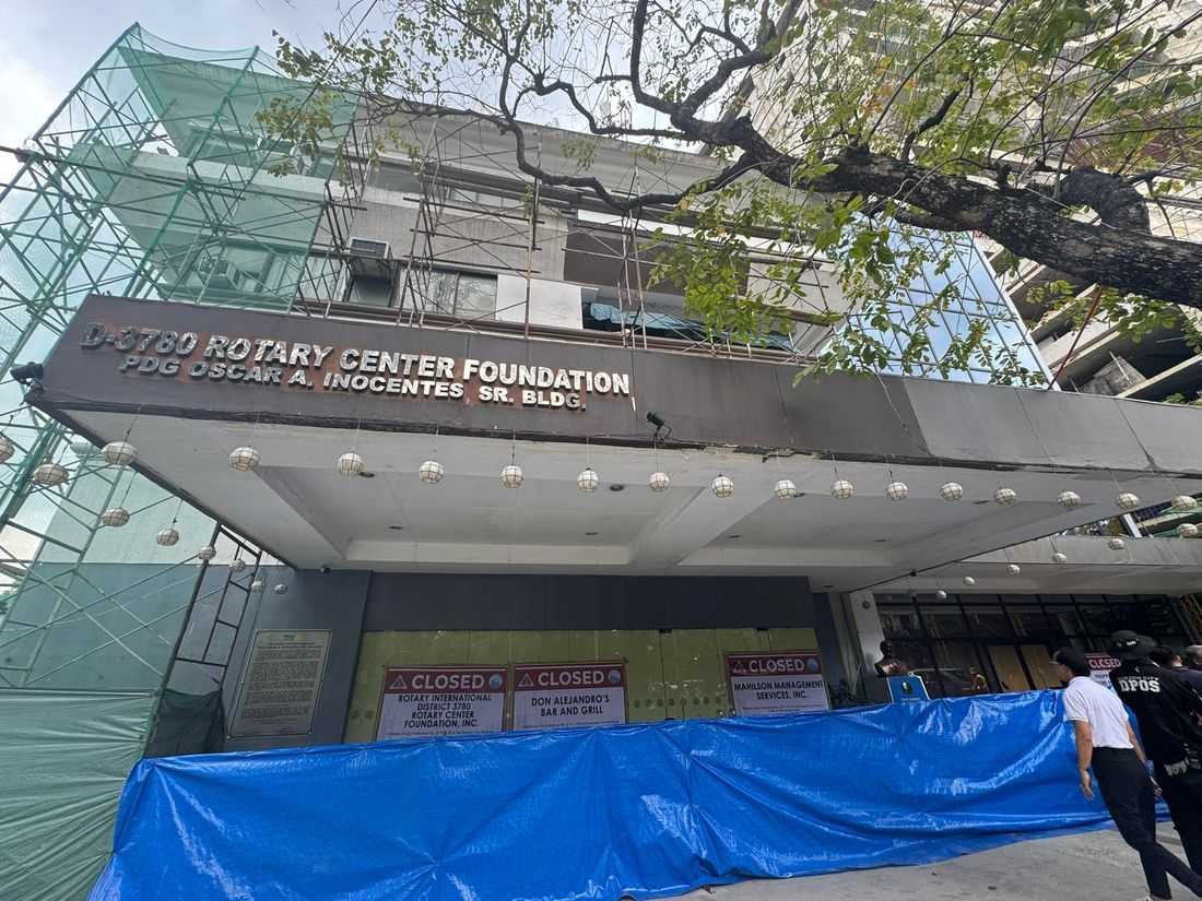 QC government padlocks the Rotary Club International 3780 building over permit issues