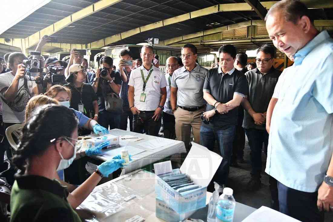 Multi-agency teams inspect Cubao bus terminals ahead of holiday rush.