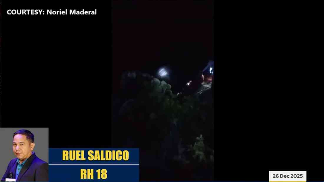 4 dead, 23 injured as bus plunges into ravine in Del Gallego, Camarines Sur