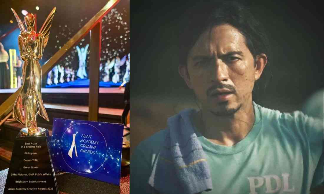 Dennis Trillo wins Asia’s Best Actor at the 2025 Asian Academy Creative Awards
