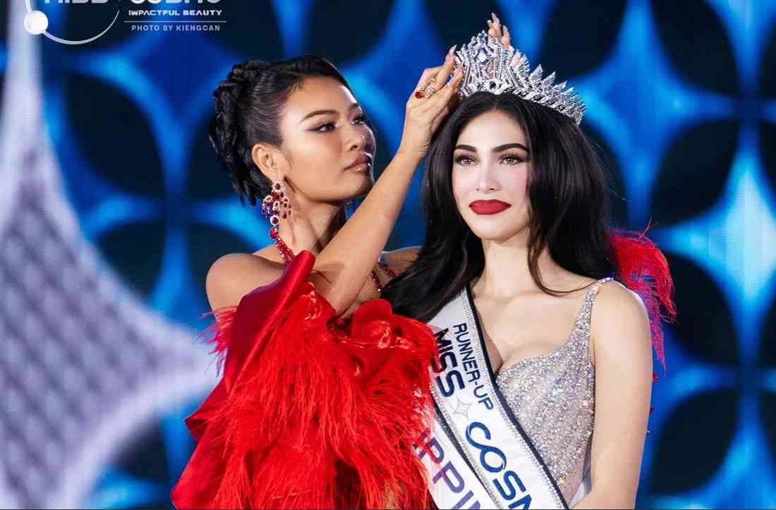 Chelsea Fernandez wins 1st runner-up at Miss Cosmo 2025