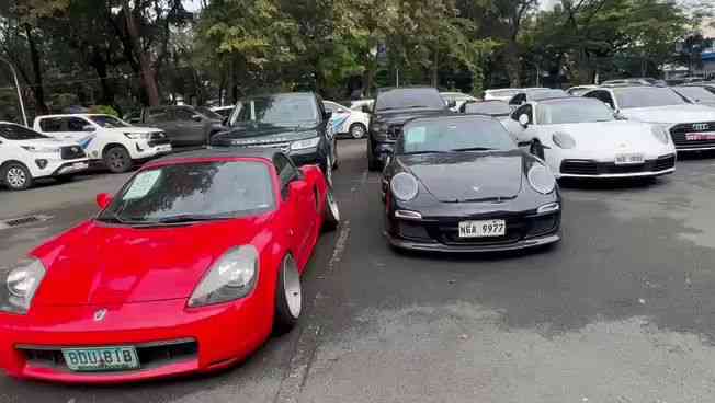 20 luxury cars seized by LTO in QC operation
