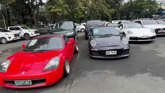 20 luxury cars seized by LTO in QC operation