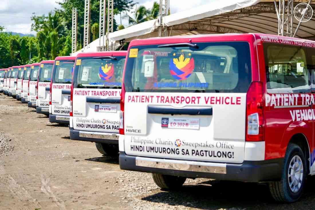 1,640 ambulances rolled out in three years covering LGUs nationwide – PCSO