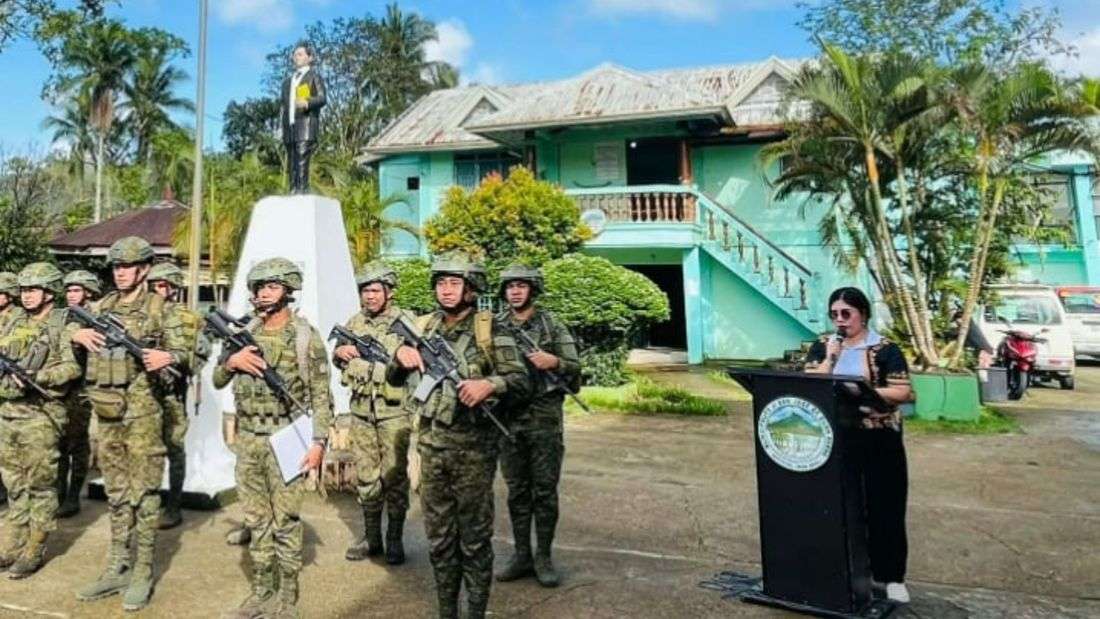 San Jose de Buan Mayor condemns NPA attack that killed two soldiers