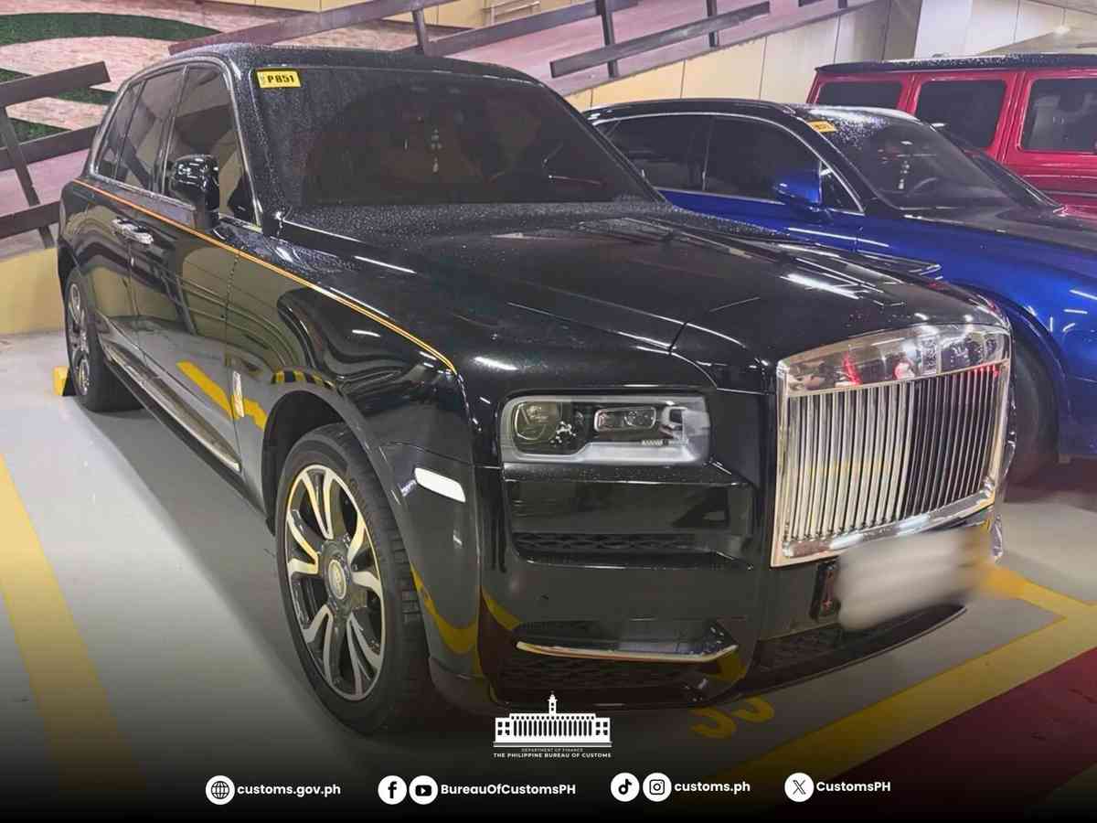 28 Discaya-linked luxury vehicles now under BOC custody