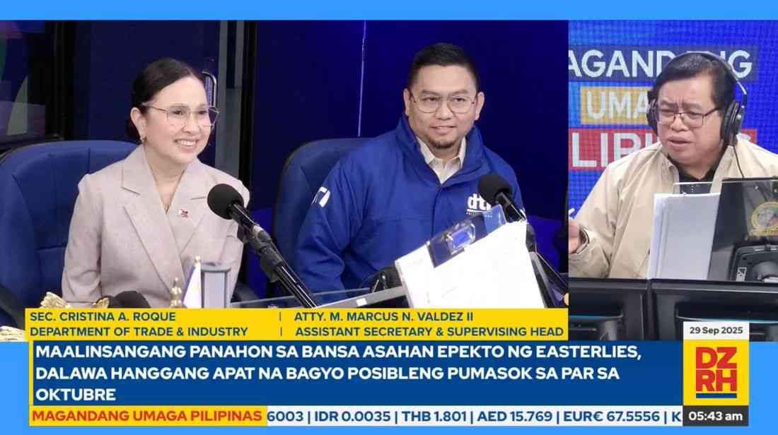 DA imposes price freeze in calamity areas hit by #OpongPH