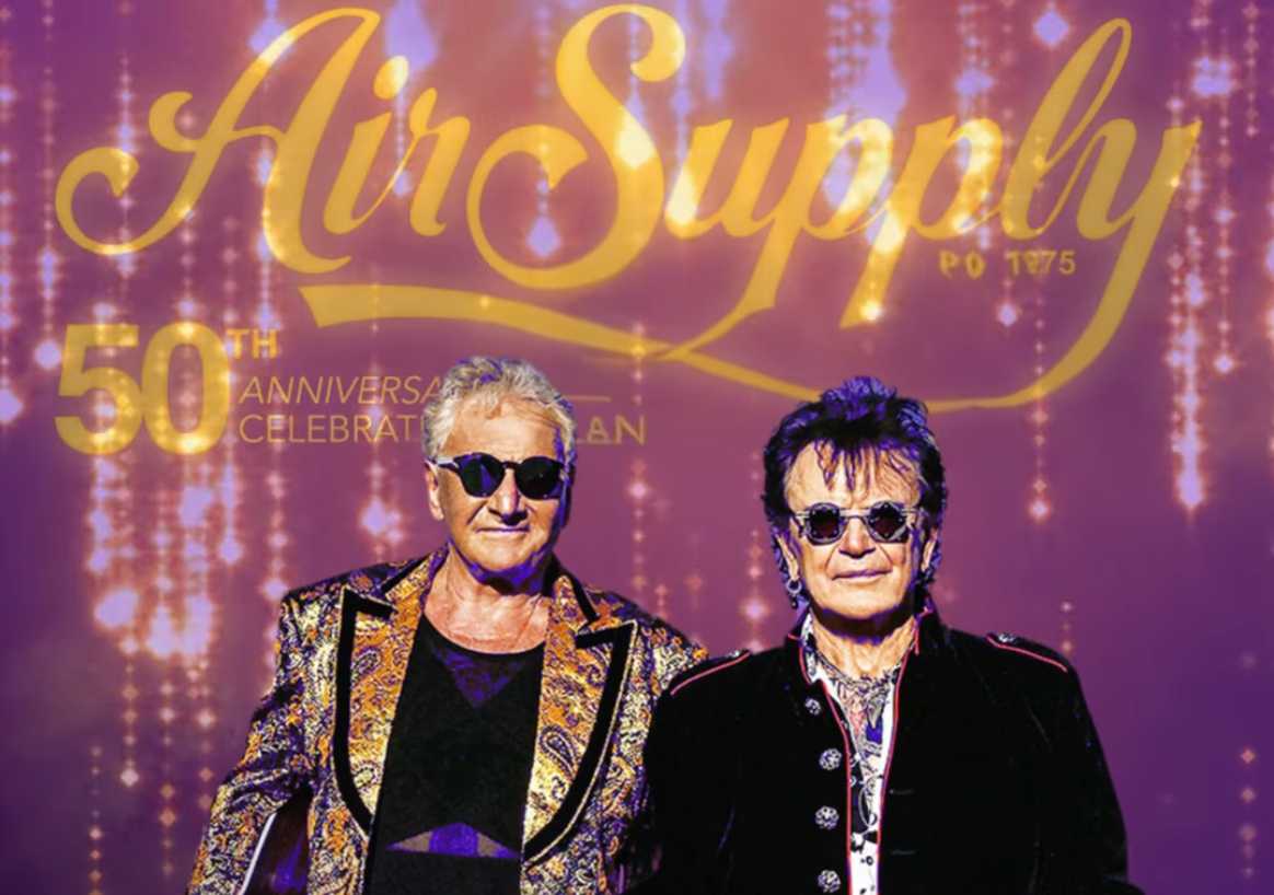 Air Supply set for two-night concert in PH this September