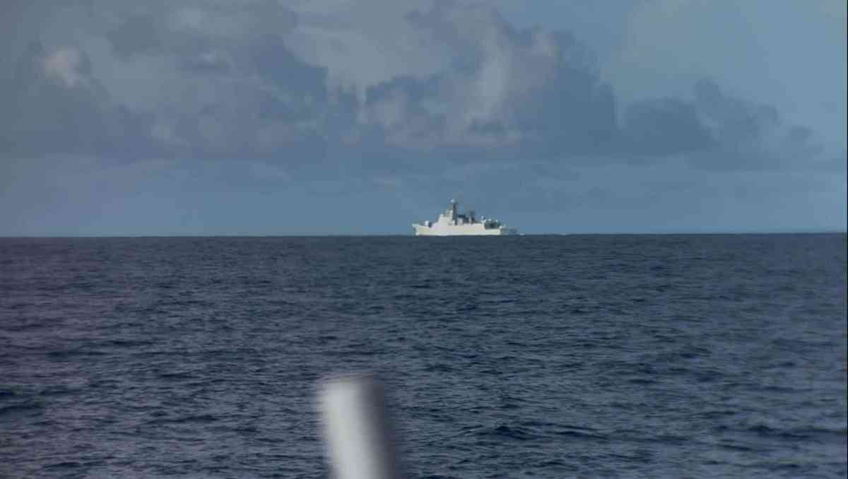 Chinese warships ‘front-seat’ audience, seen shadowing allied vessels during maritime drills