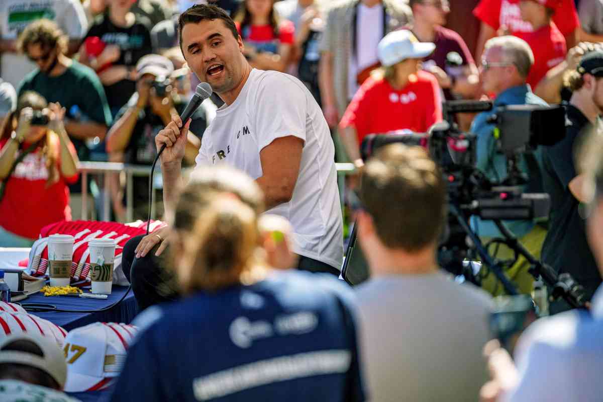 Conservative influencer Charlie Kirk shot dead at Utah university event