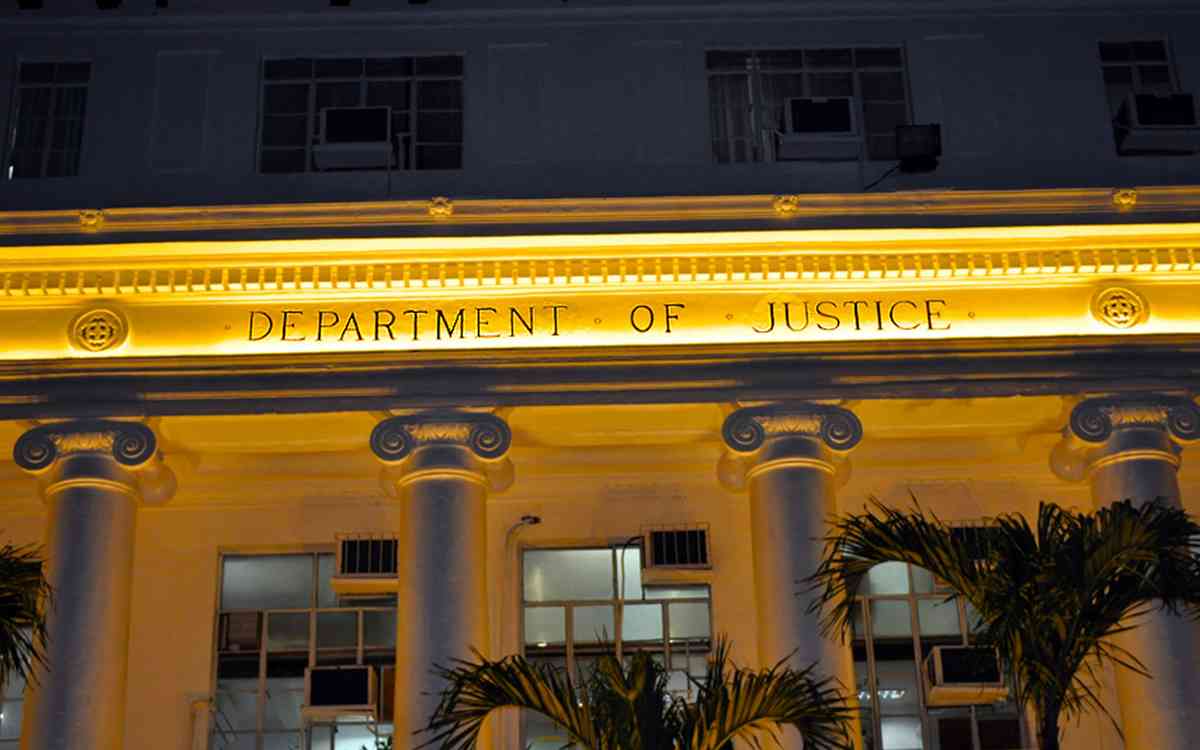 DOJ forms task force to investigate flood control scandal