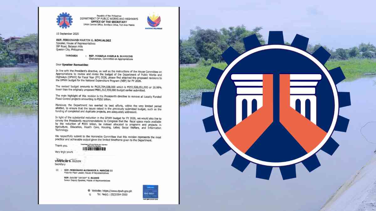 DPWH slashes ₱255B from 2026 budget, drops all locally funded flood control projects