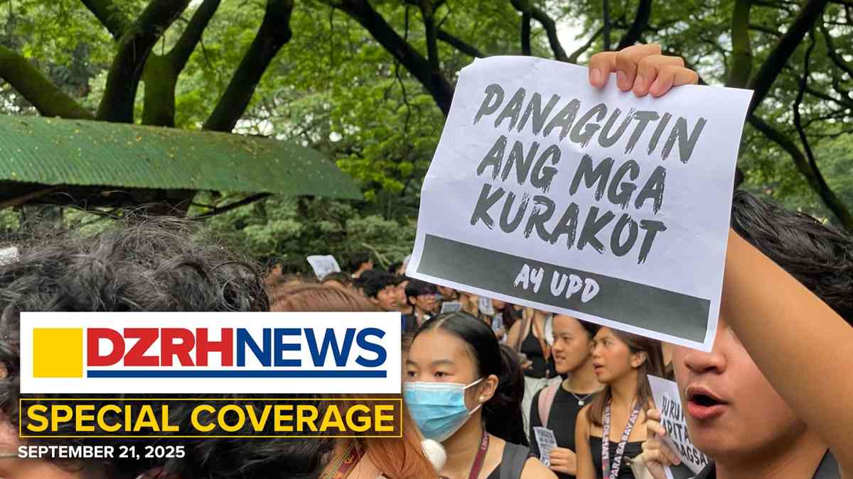 DZRH Special coverage: September 21 mass protests vs gov't corruption