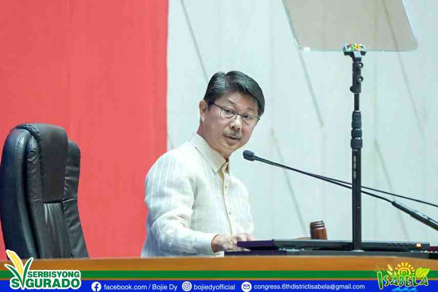 Faustino “Bojie” Dy assumes seat as new House Speaker after Romualdez resigns